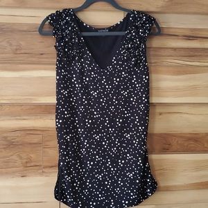 Express ruffle sleeve top